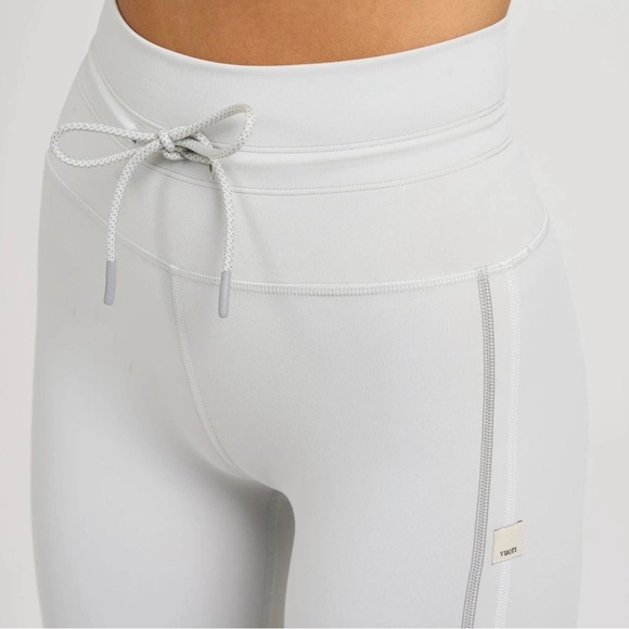 Vuori Women's Soft Gray High-Waisted Leggings - Picture 3 of 10